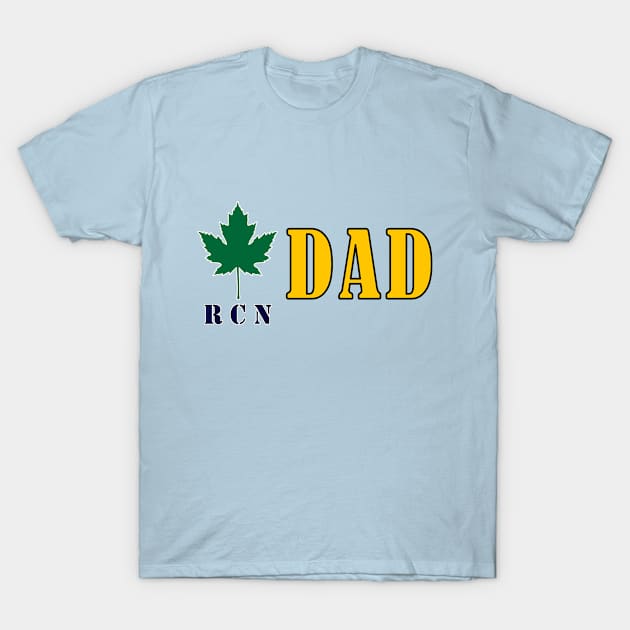 Bold design for anyone whose Mum or Dad serves in the Canadian Armed Forces T-Shirt by The Rag Trade 2021